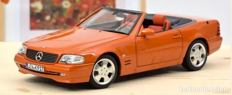 Coches a escala: Mercedes SL 500 1999 Edici&oacute;n limitada a 200 unidades escala 1/18 de Norev