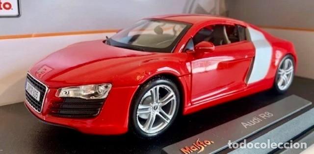 Coches a escala: Audi R8 escala 1/18 de Maisto