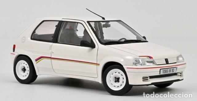 Coches a escala: Peugeot 106 Rally 1.3 1993 escala 1/18 de Norev
