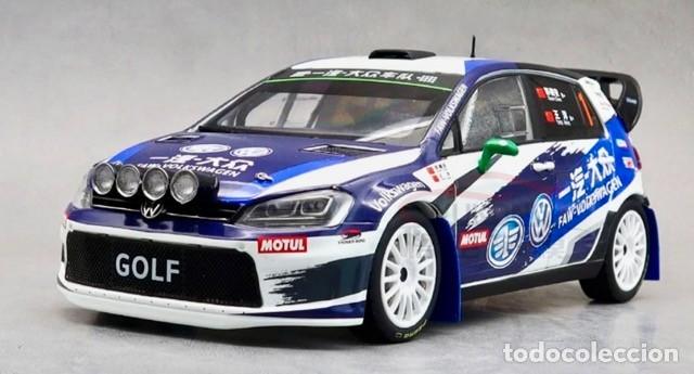 Coches a escala: Volkswagen Golf 7 S CRC Team DA-Motorsport escala 1/18 de China Models