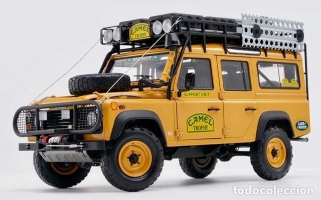 Coches a escala: Land Rover Defender 110 Camel Trophy Malaysia 1993 escala 1/18 de Almost Real