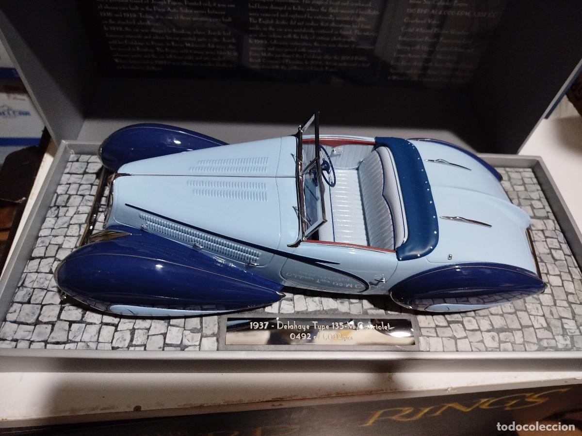 Coches a escala: Delahaye type 135-m cabriolet 1,18 MINICHAMPS SERIE LIMITADA