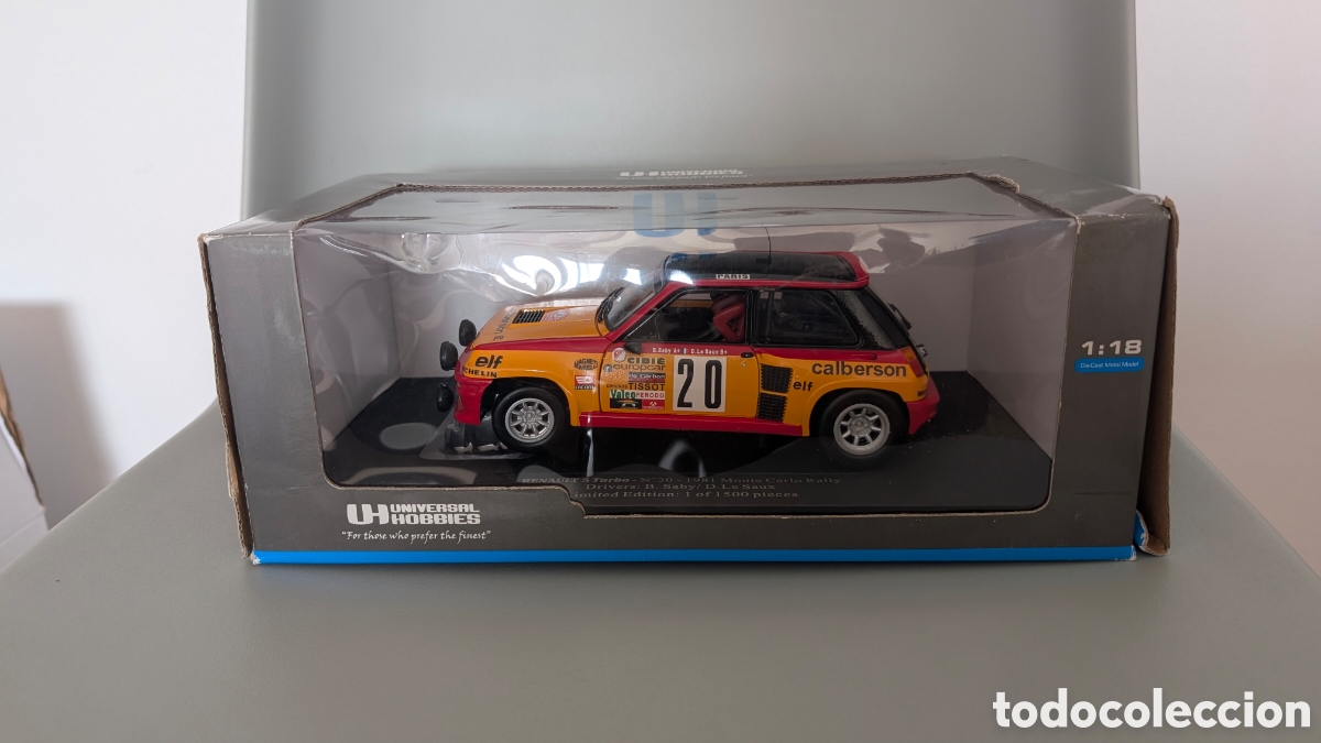 Coches a escala: Renault 5 Turbo Calberson Rally Monte Carlo 1981