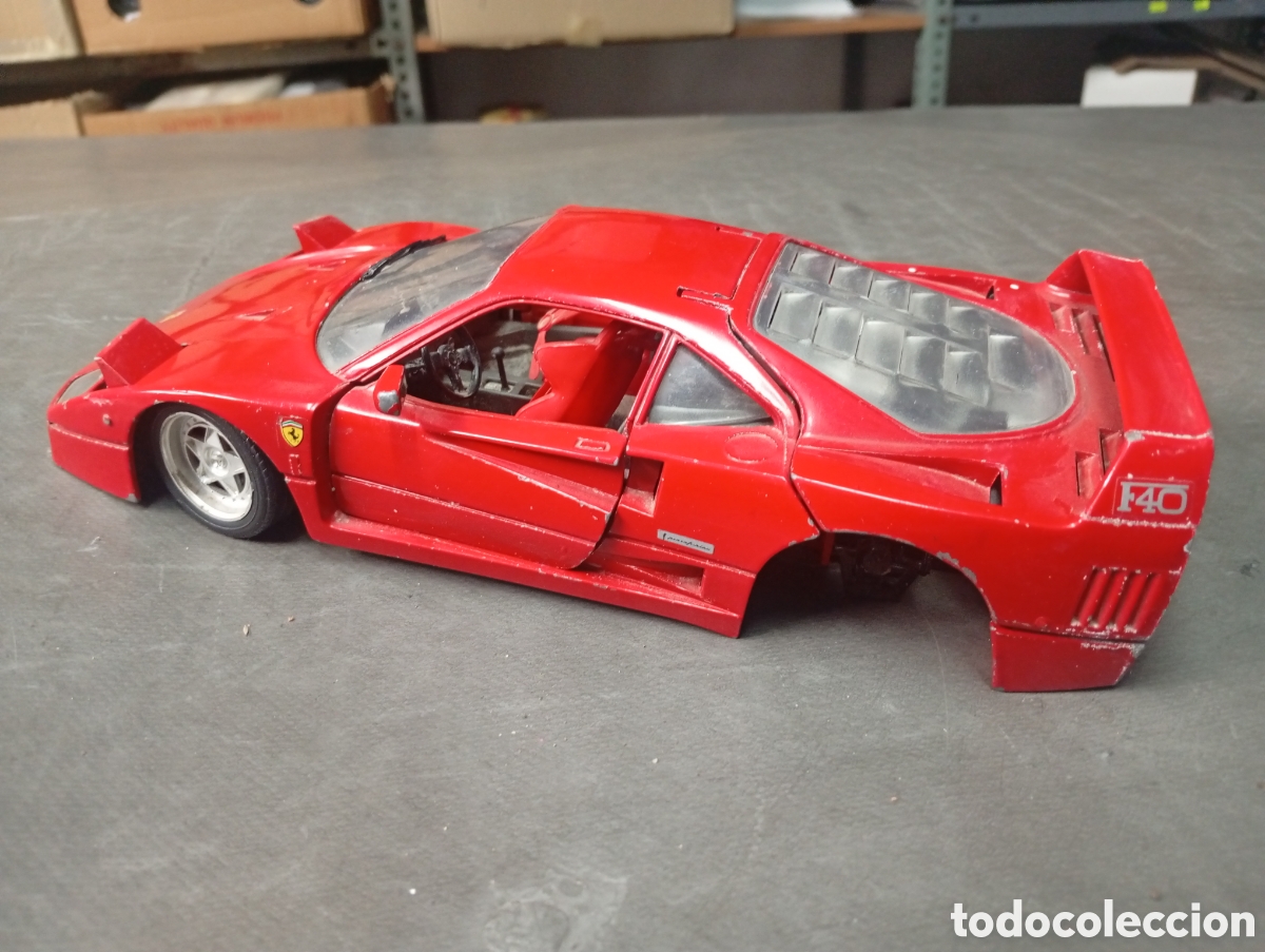 Coches a escala: Ferrari F 40 escala 1:18 Tonka