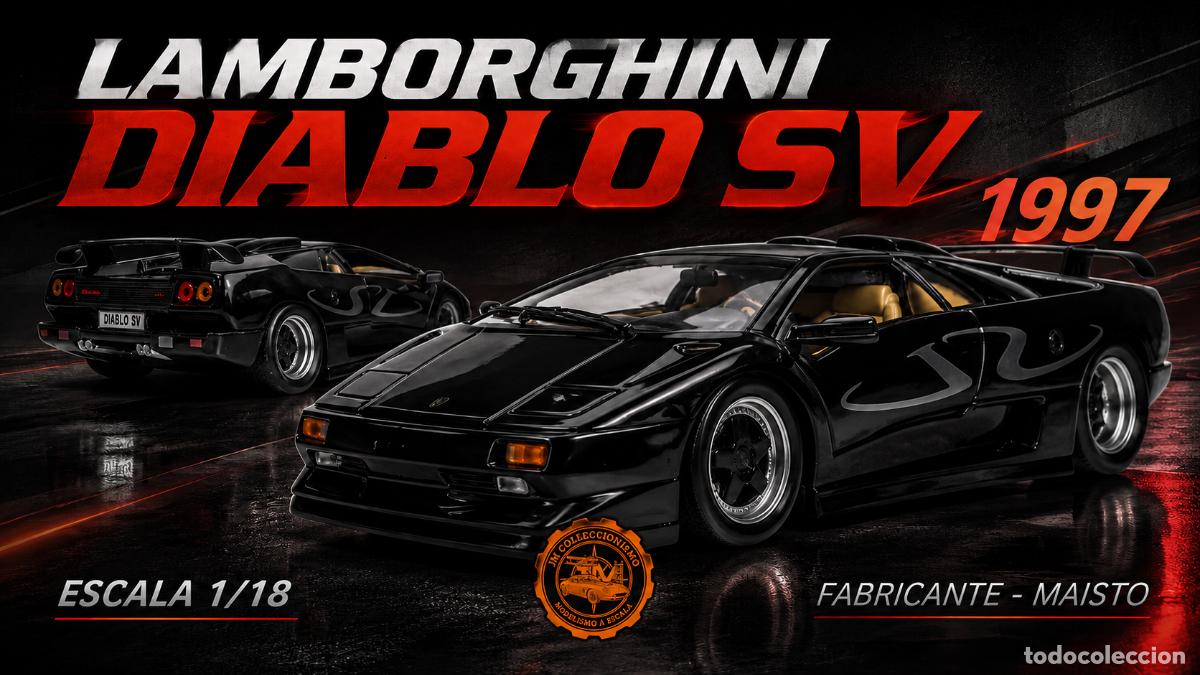 Coches a escala: Lamborghini Diablo SV 1997