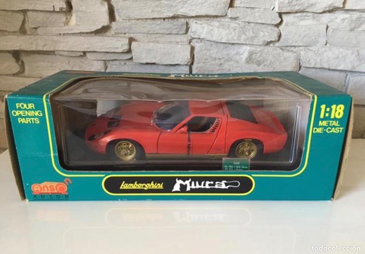 Coches a escala: Lamborghini Miura Precintado marca ANSON
