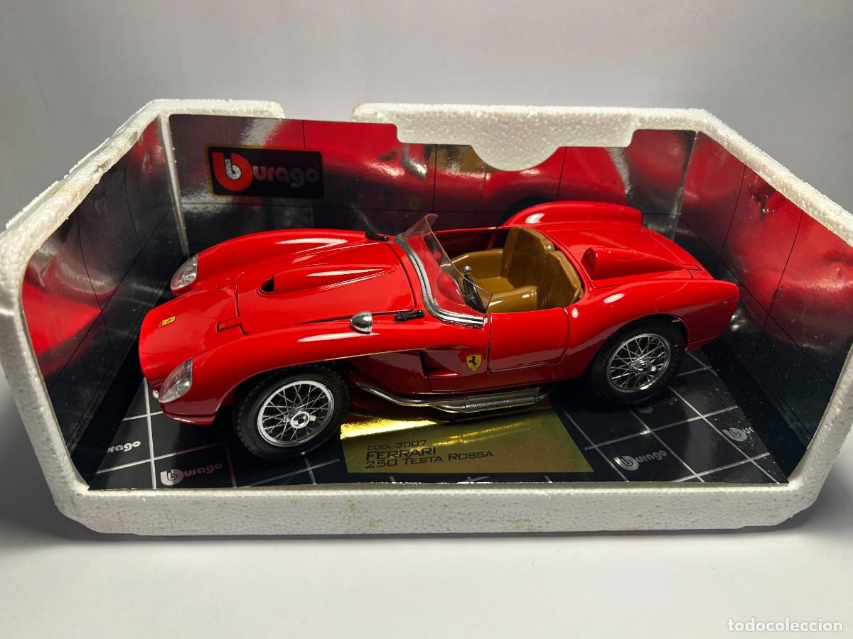 Coches a escala: Ferrari 250 Testarossa de Burago 1:18