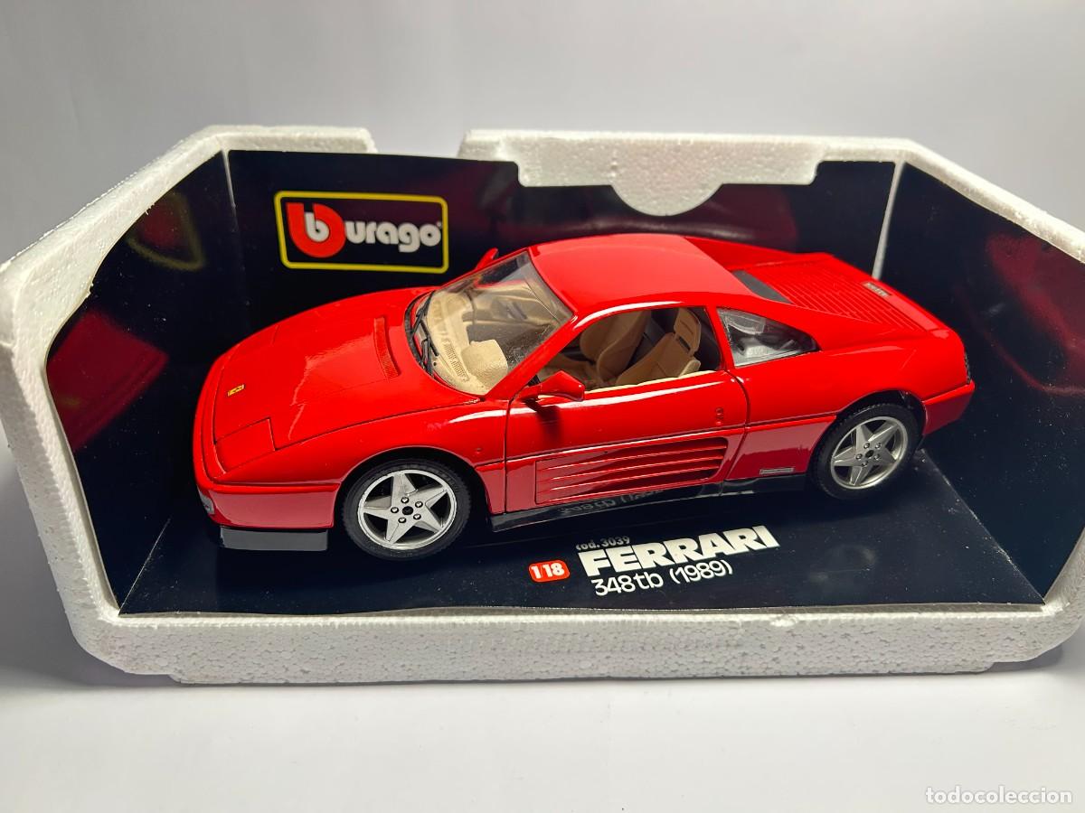 Coches a escala: Ferrari 348 TB de Burago 1:18