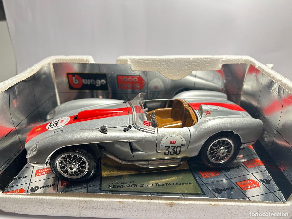 Coches a escala: Ferrari 250 Testarossa 1000 MIglia De Burago 1:18
