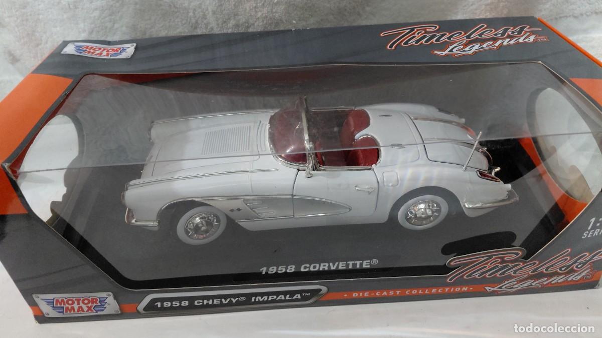 Coches a escala: Motor Max. 1958 Corvette 1/18 - Foto 1