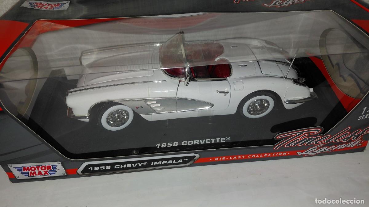 Coches a escala: Motor Max. 1958 Corvette 1/18 - Foto 2