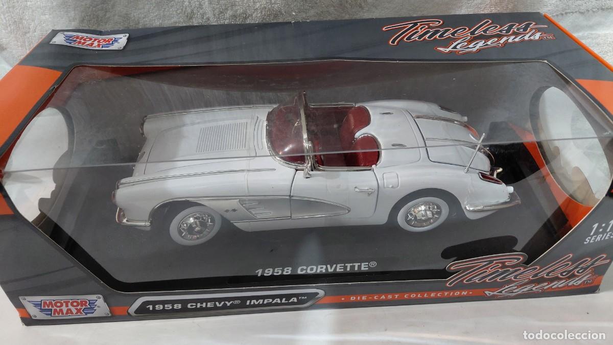 Coches a escala: Motor Max. 1958 Corvette 1/18 - Foto 3