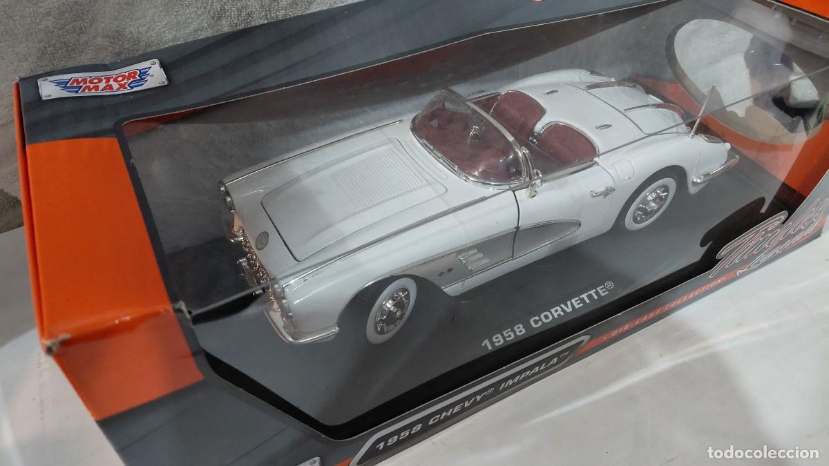 Coches a escala: Motor Max. 1958 Corvette 1/18 - Foto 4