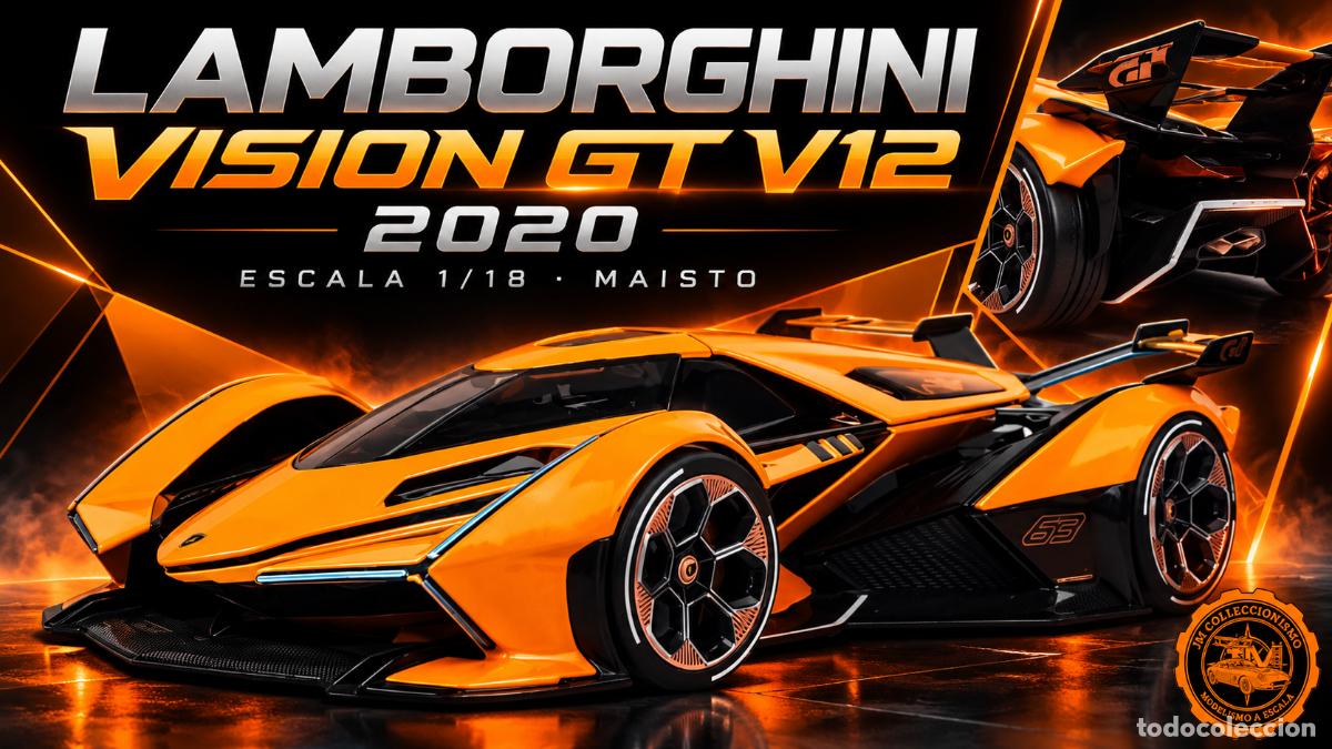 Carros em escala: Lamborghini Vision GT V12 2020