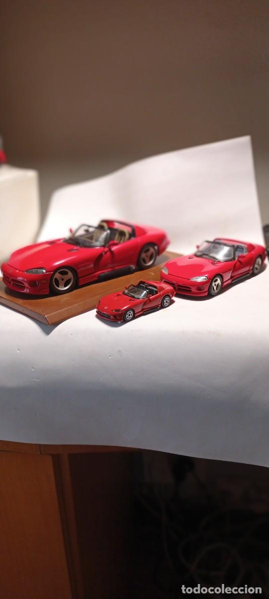 Modellautos: DODGE VIPER CABRIO ROJO BURAGO 1:18,1:24 Y 1:43