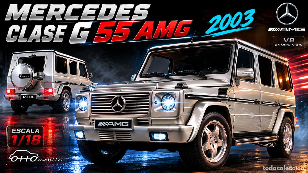 Coches a escala: Mercedes Clase G 55 AMG 2003