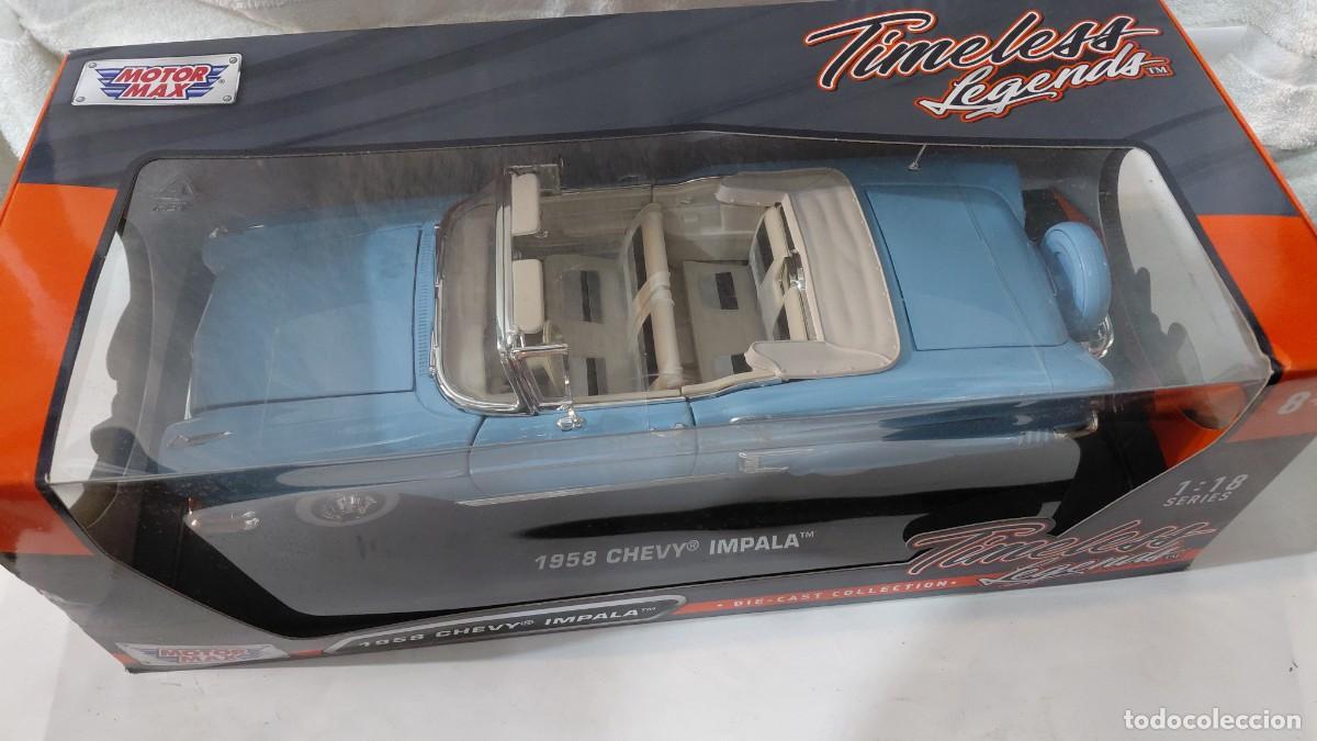 Coches a escala: Motor Max. 1958 Chevy. Impala 1/18
