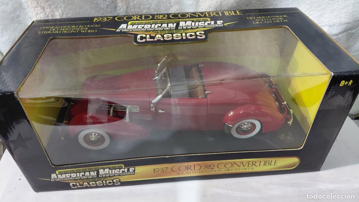 Coches a escala: ERLT Am&eacute;rican Muscle Cassics 1937 Cord 8121/18