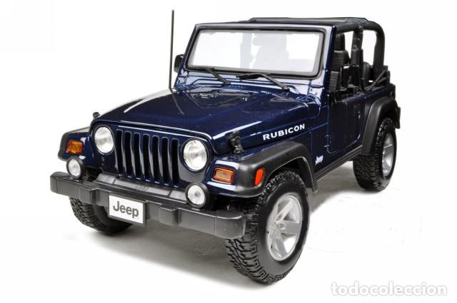 Coches a escala: Jeep Wrangler Rubicon escala 1/18 de Maisto