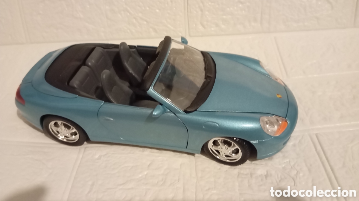 Coches a escala: Porsche 911 Cabriolet 1998 Solido escala 1:18