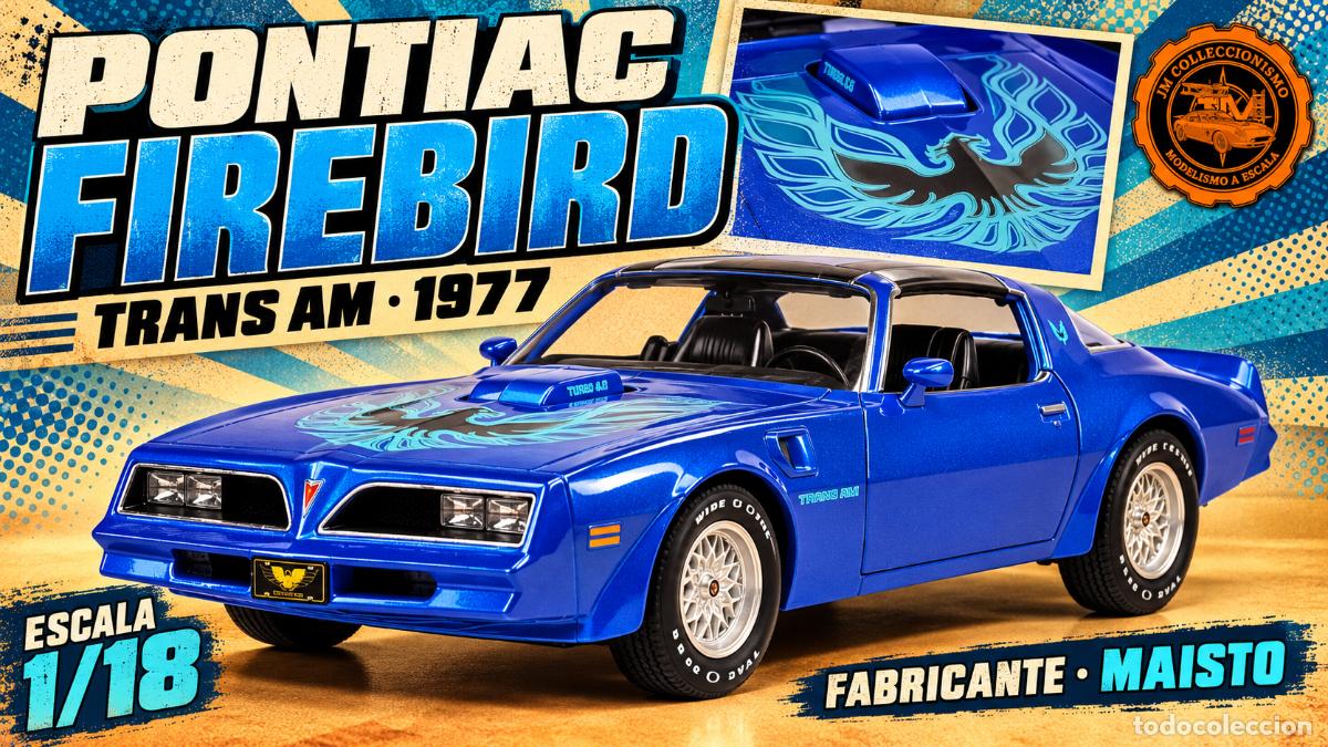 Coches a escala: Pontiac Firebird Trans Am 1977