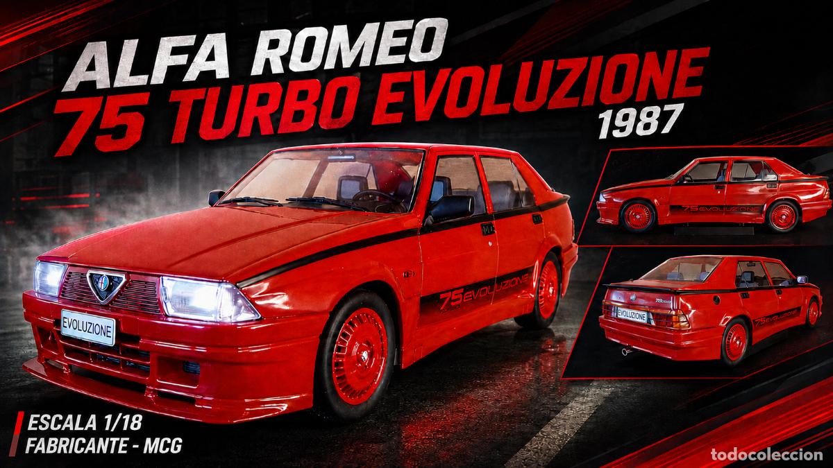 Coches a escala: Alfa Romeo 75 Turbo Evoluzione 1987