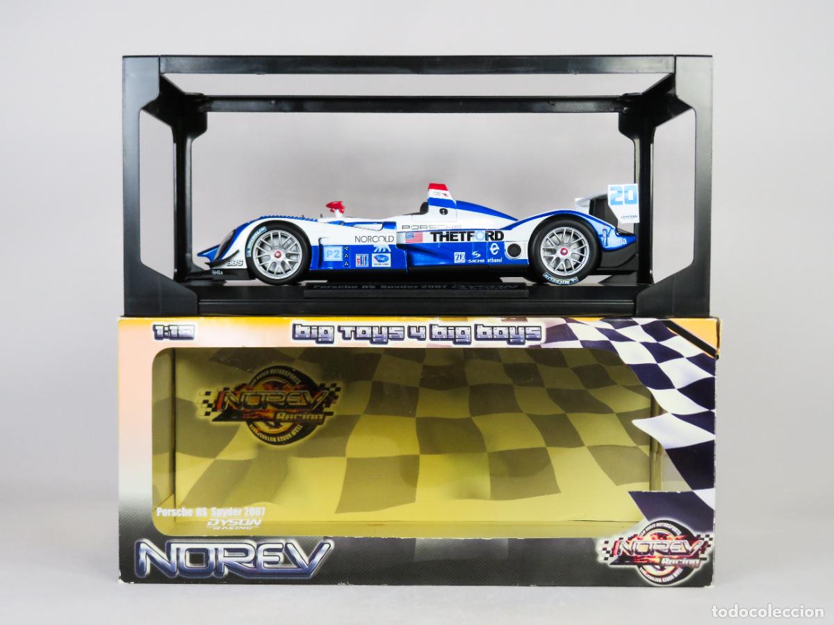 Coches a escala: Porsche RS Spyder 2007 Norev Dysan Racing 2007 1/18 nuevo