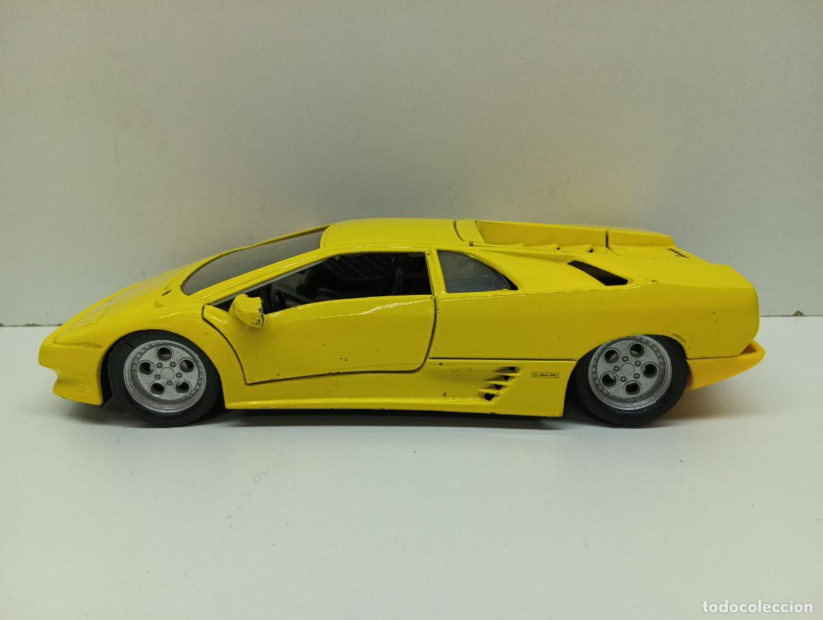 Coches a escala: Coche E.1:18 Lamborghini Diablo (1990) - Burago (Made in Italy) - Para Restaurar / Piezas