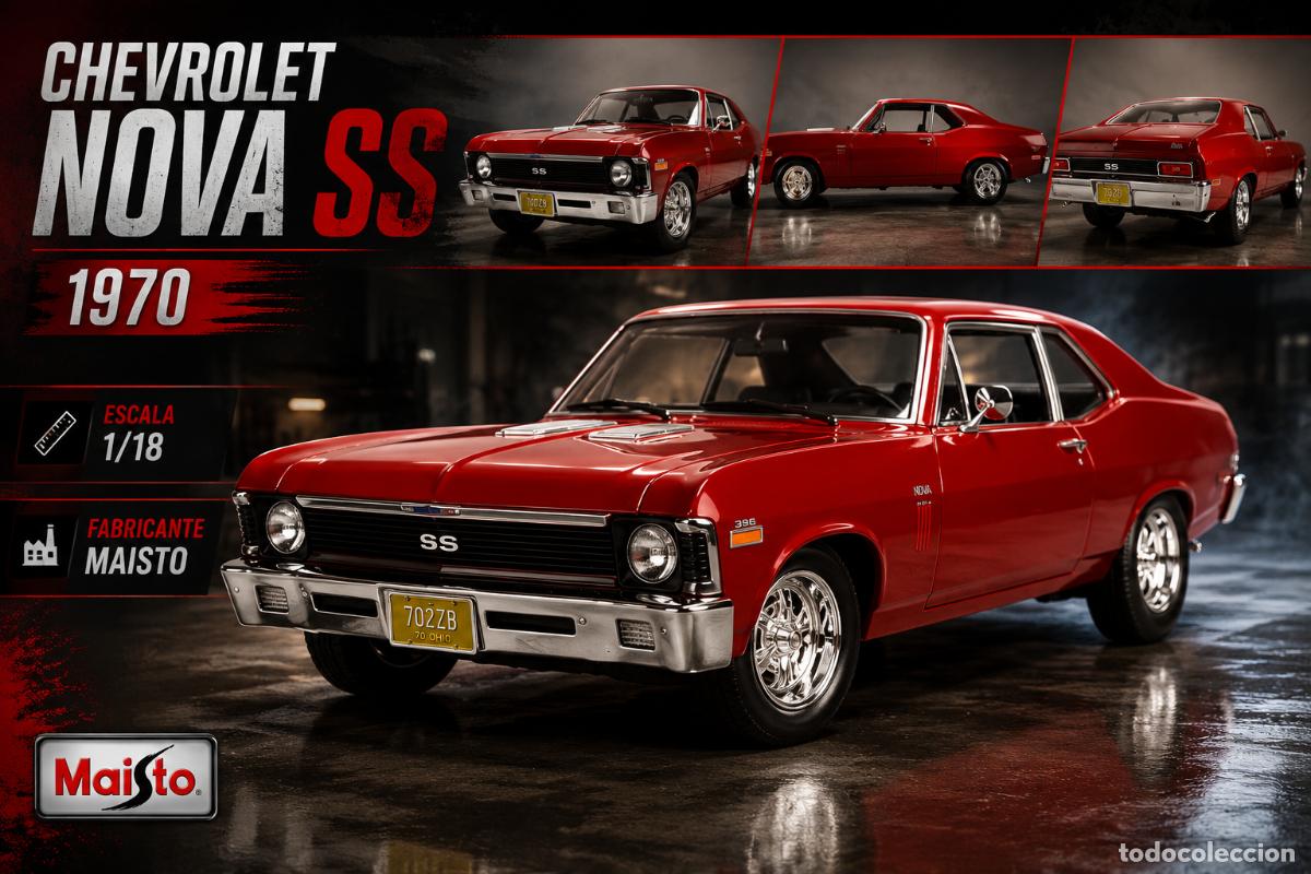 Coches a escala: Chevrolet Nova SS 1970