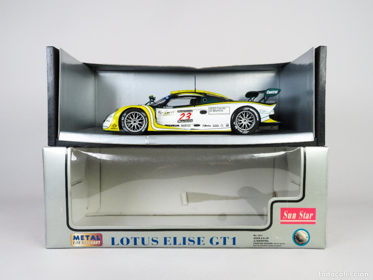 Coches a escala: Lotus Elise GTI Sun Star 1/18 nuevo con caja