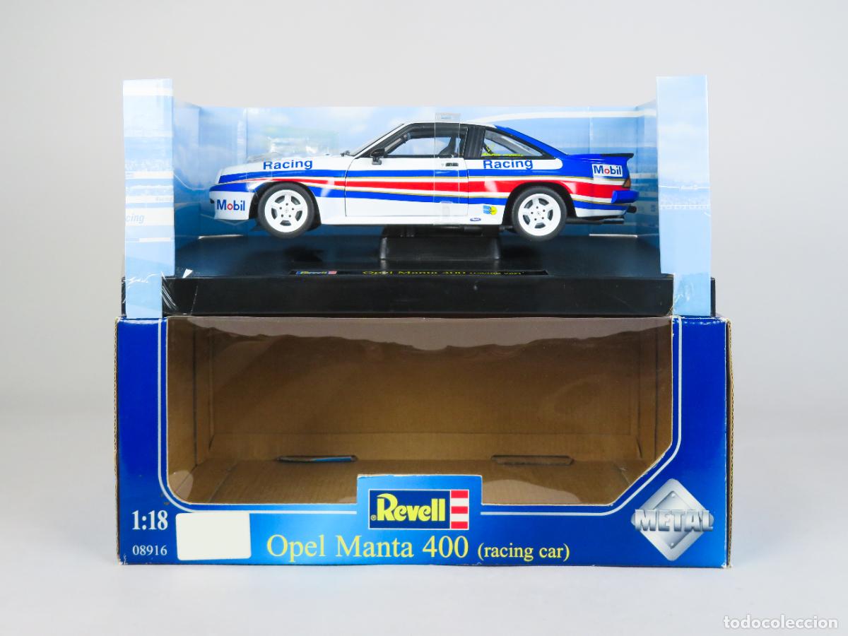 Coches a escala: Opel Manta 400 Racing Revell 1/18 nuevo con caja