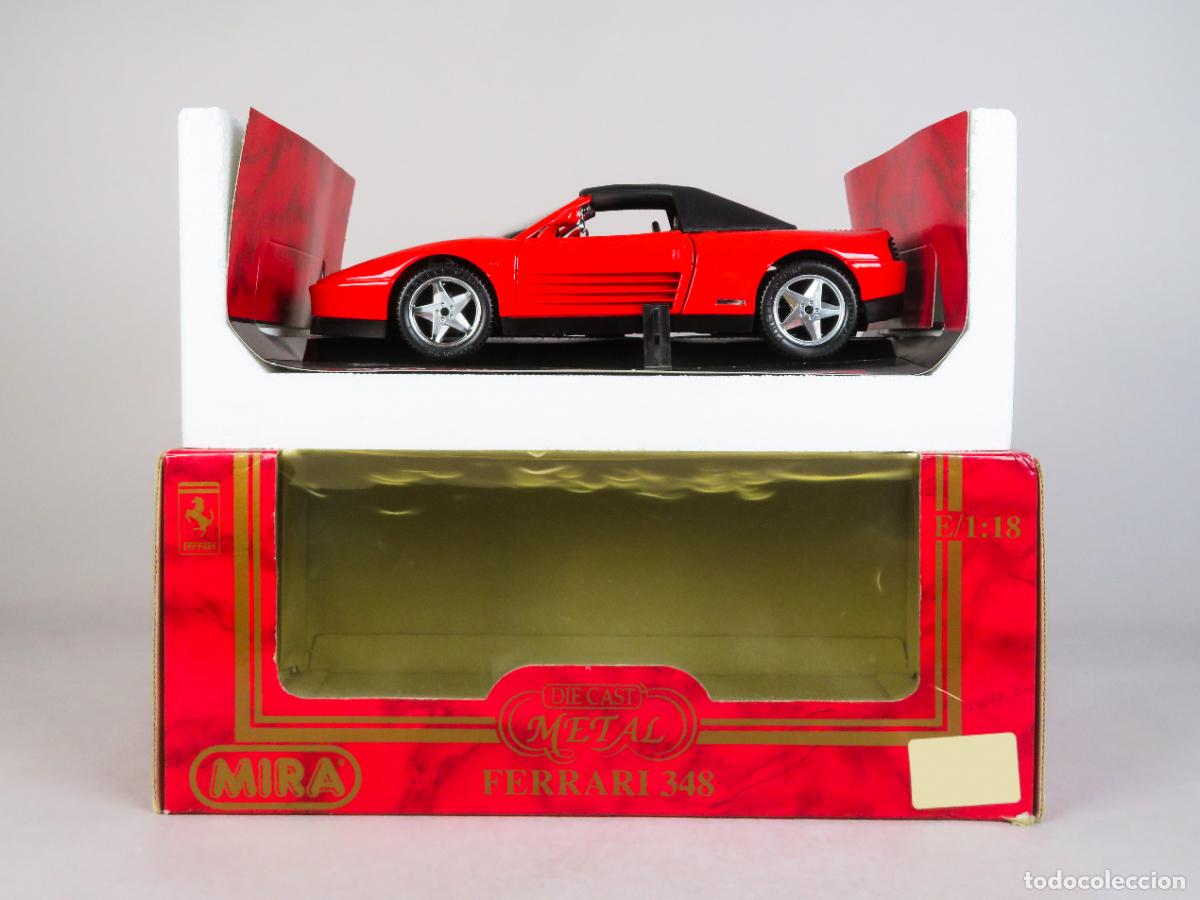 Coches a escala: Ferrari 348 rojo Mira Golden Line 1/18 nuevo con caja