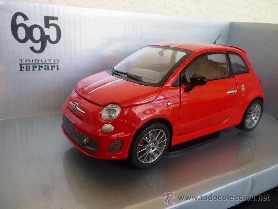 1 24 Fiat 500 Abarth 695 Tributo Ferrari Sold Through Direct Sale