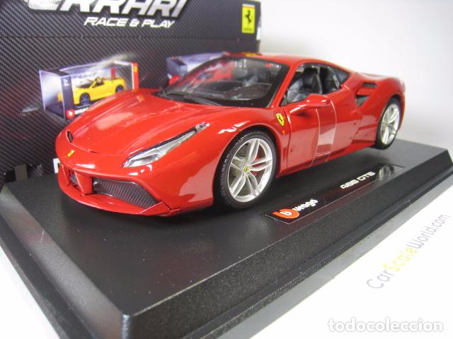 Ferrari 488 Gtb 124 Bburago Rojo Sold Through Direct