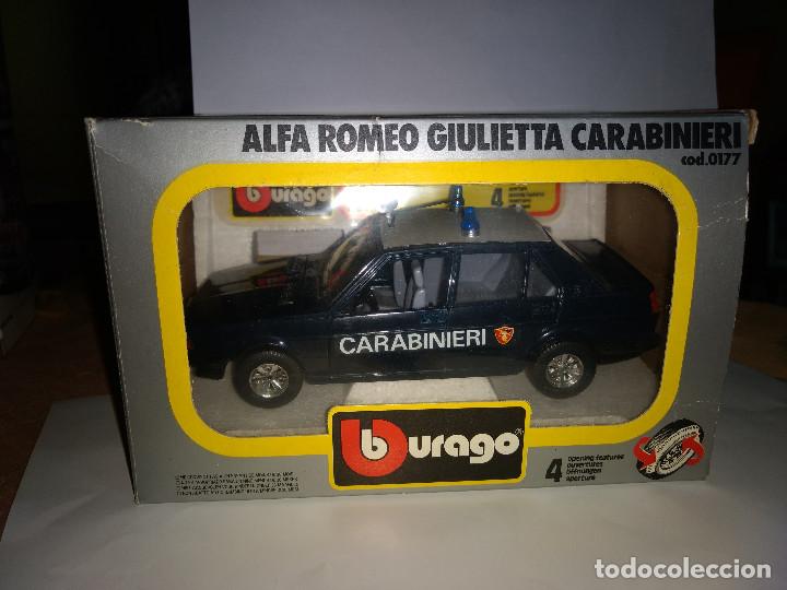 urago Burago Alfa Giulietta Carabinieri Die C Venduto All Asta