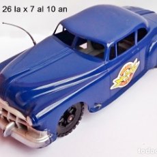 Coches a escala: MARX TOYS BY LOUIS MARX & CO.,LTD SWANSEA - PONTIAC POLICE CHIEF CAR GT BRITAIN'S YEARS 50/60. Lote 93625830