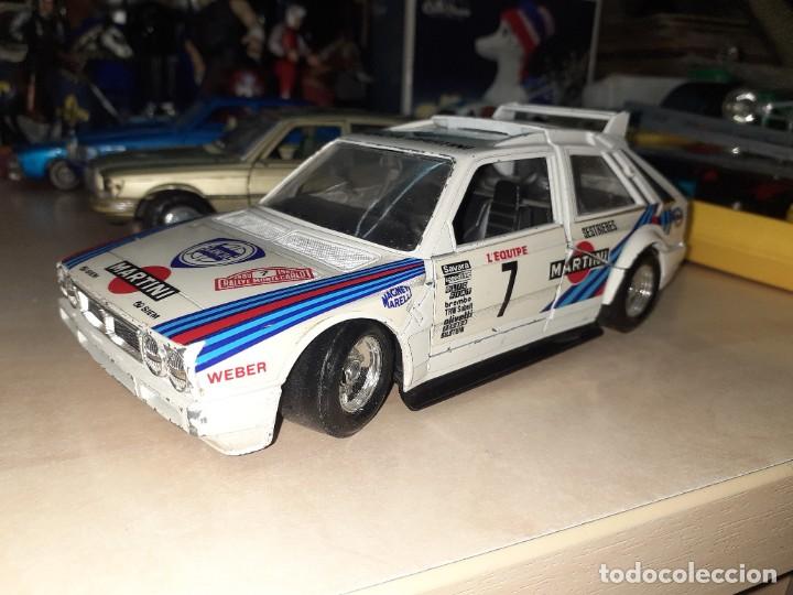 Maquette Burago 1/24 - Lancia 037 Rally - Réf 5195 - Boîte Usée Contenu Neuf