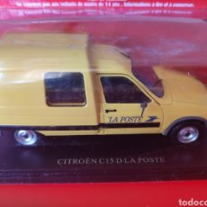 Coches a escala: 1/24 CITROEN C15 D LA POSTE, COLECCIÓN CITROEN DE HACHETTE- SALVAT