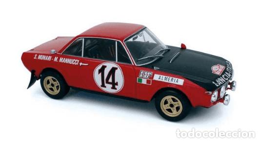 Coches a escala: Coche Rally Lancia Fulvia HF / Munari - Mannucci / Rallye Monte-Carlo, 1972 (Escala 1:24) n41, Ixo.