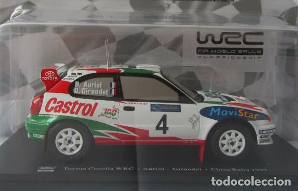 Auto Art 1/18 Toyota Corolla WRC 1999 – Auriol/Giraudet #04, état Général Très Bon (défaut Coffre)