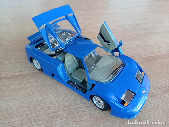 BUGATTI EB110 1991 Yellow Burago 1/18 EUR 15,00 - FR