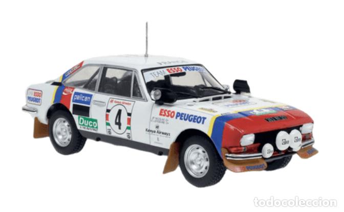 Voitures &agrave; l'&eacute;chelle: Coche Rally Peugeot 504 V6 Coup&eacute; / Jean-Pierre Nicolas / Safari 1978 (Escala 1:24) ixo, rallye, n52