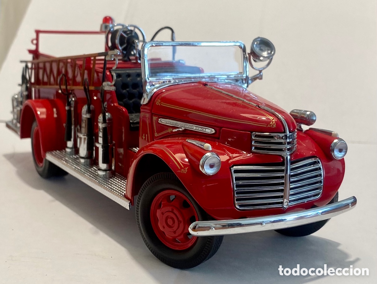 1941 gmc fire truck red road signature 20068 1/ - Compra venta en