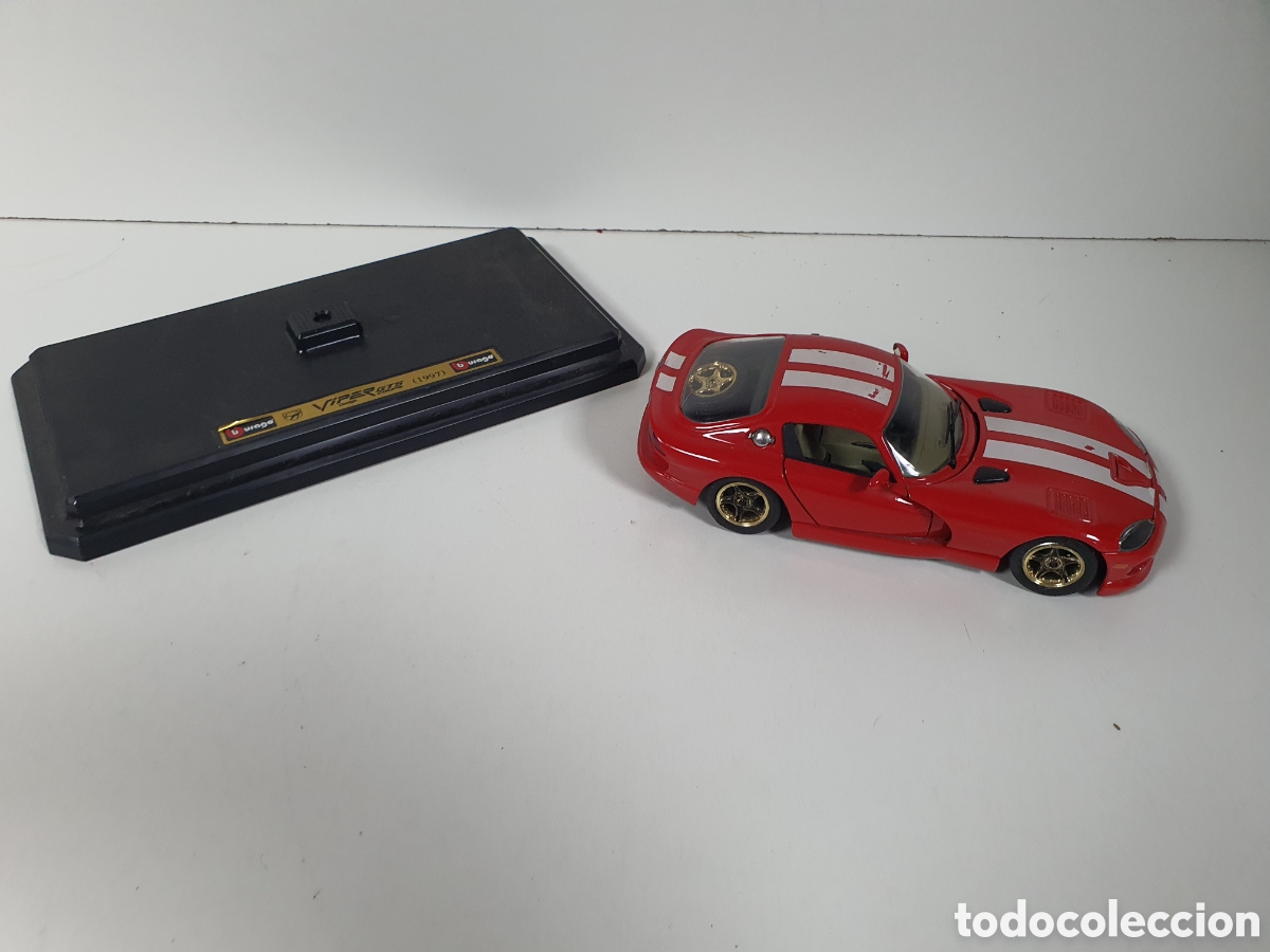 Coches a escala: Viper dodge 1/24 burago - Foto 1