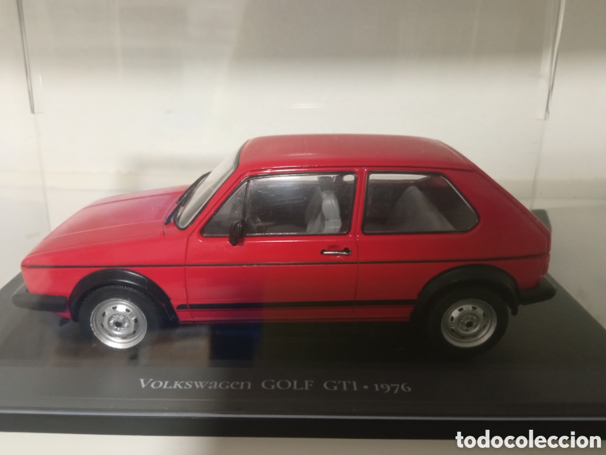 Miniature VW Golf GTI Rouge 1977 - Solido 1/18 