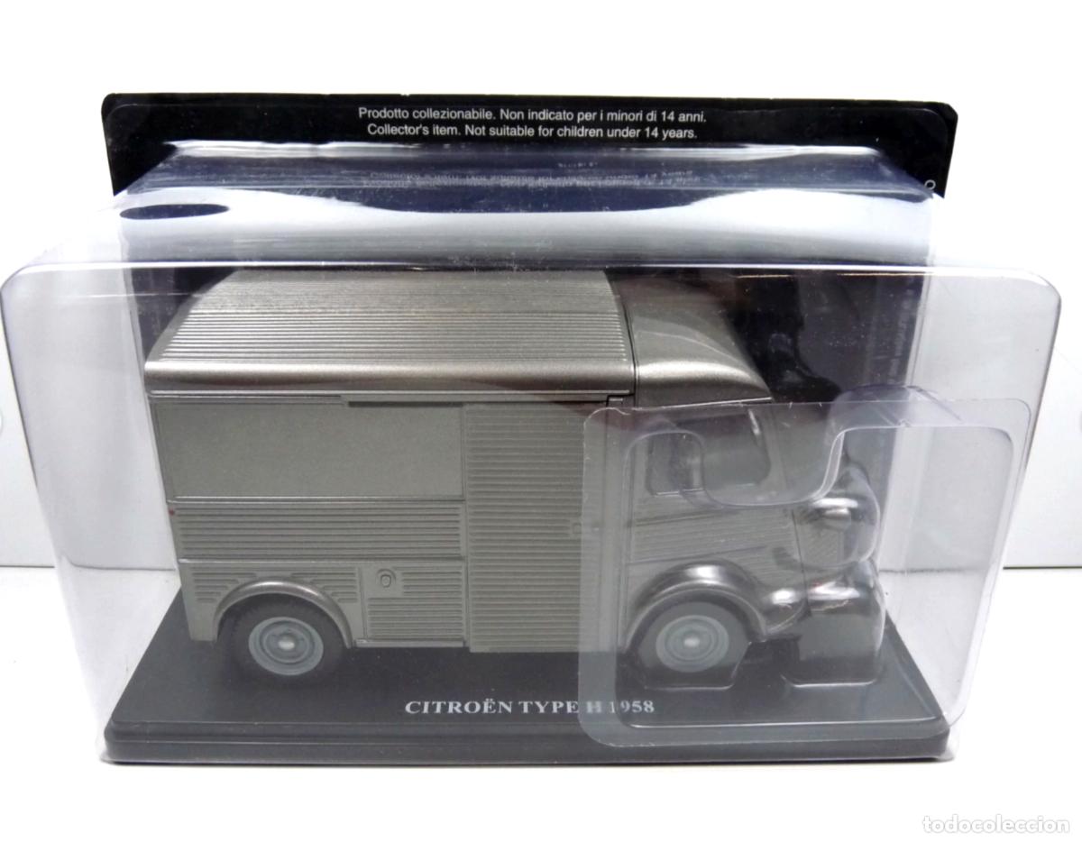 Auto in scala: Furg&oacute;n Citroen Type H (Escala 1:24) Ixo, n69, cl&aacute;sicos inolvidables, FoodTruck, food truck, cami&oacute;n