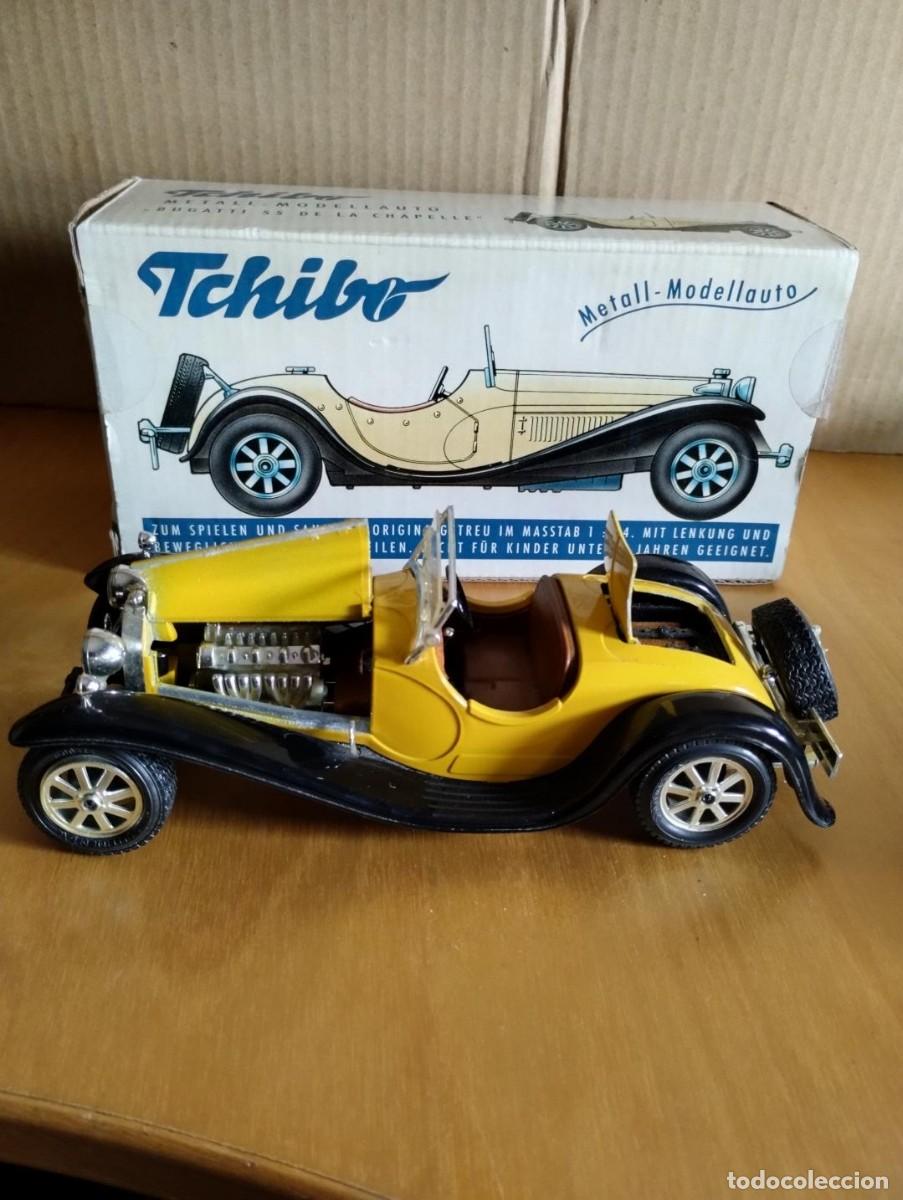 Coches a escala: BURAGO - TCHIBO ------- BUGATTI 55 DE LA CHAPELLE - Foto 1