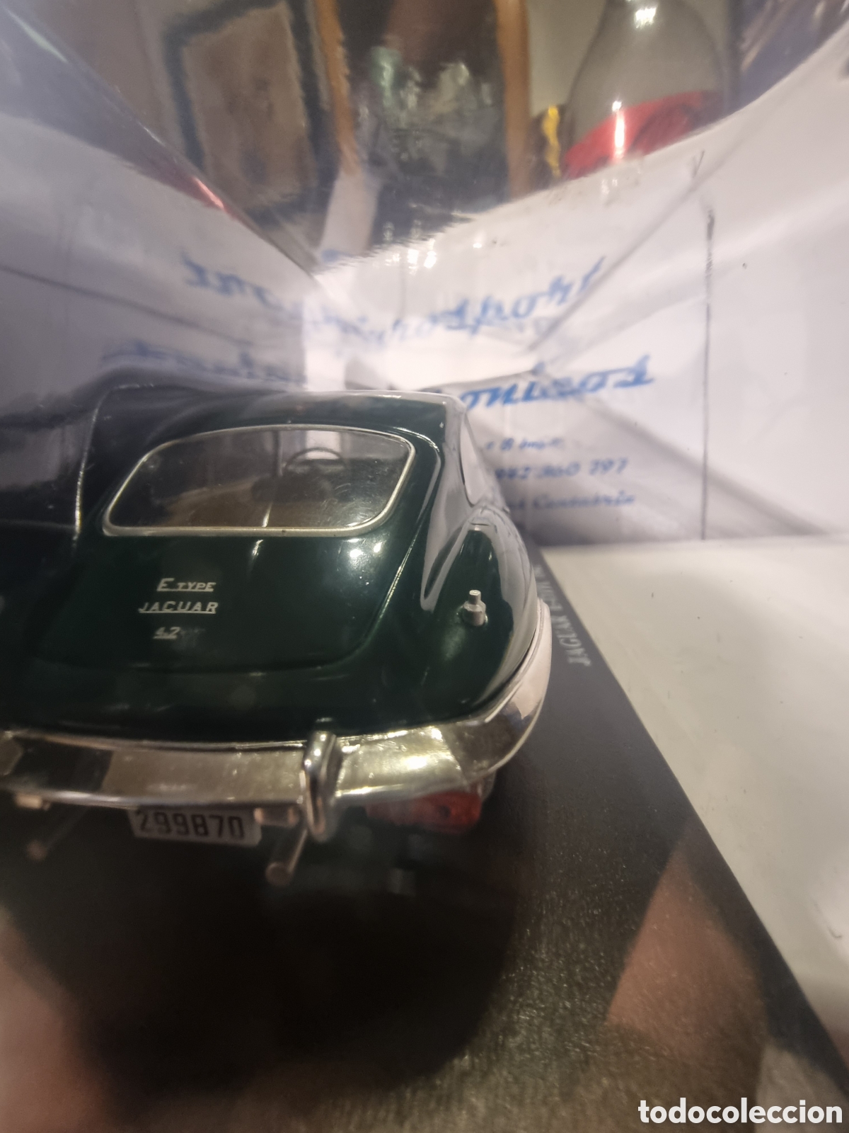 Coches a escala: Jaguar E-Type 1962 escala 1/24 - Foto 8