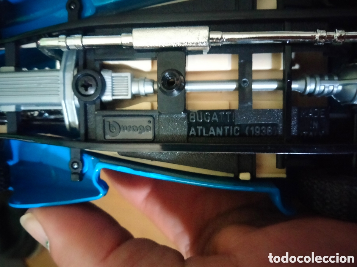 Coches a escala: Bburago 1/24 Bugatti Atlantic 1936 - Foto 7