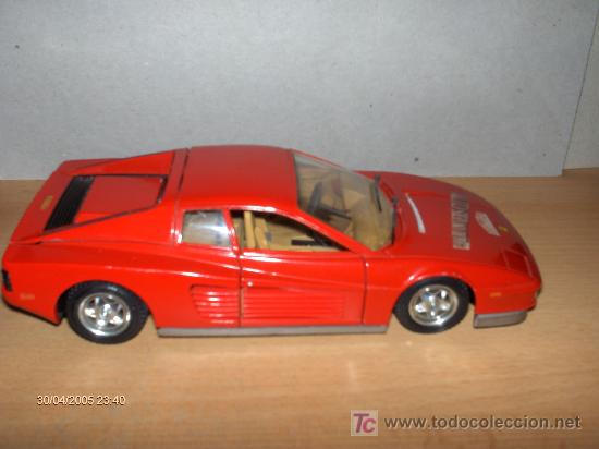 Coches a escala: BURAGO ----- FERRARI TESTAROSSA - Foto 1